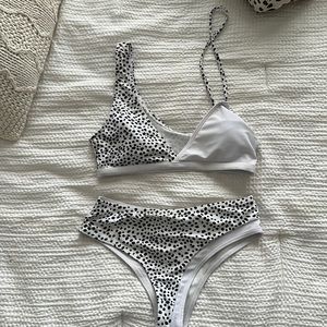 Shein polka dot bikini size small